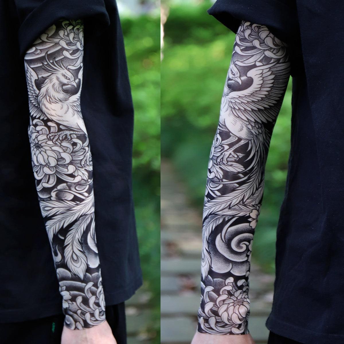 Realistic tattoo Arm sleeves