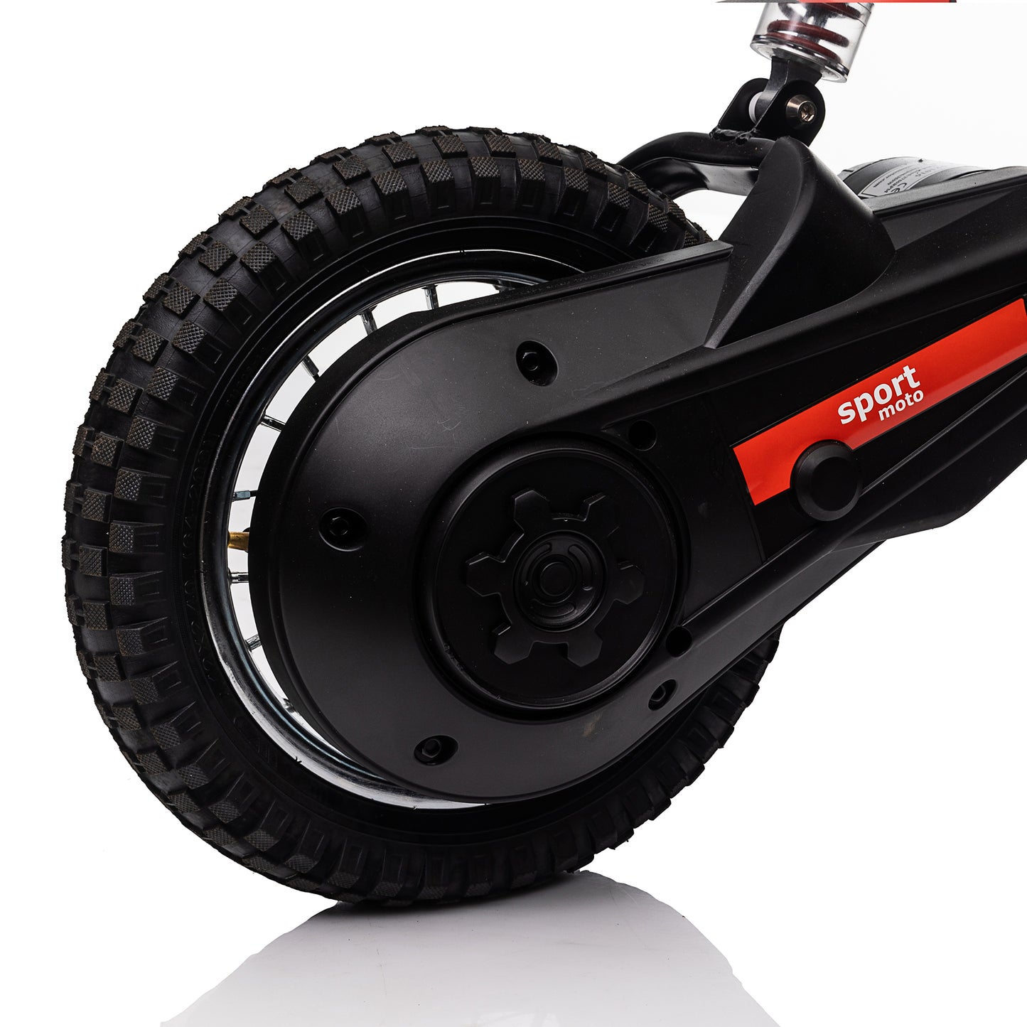 Speed up to 14.29MPH 24V Electric Kid Motorcycle off-road vehicle large front & rear suspension