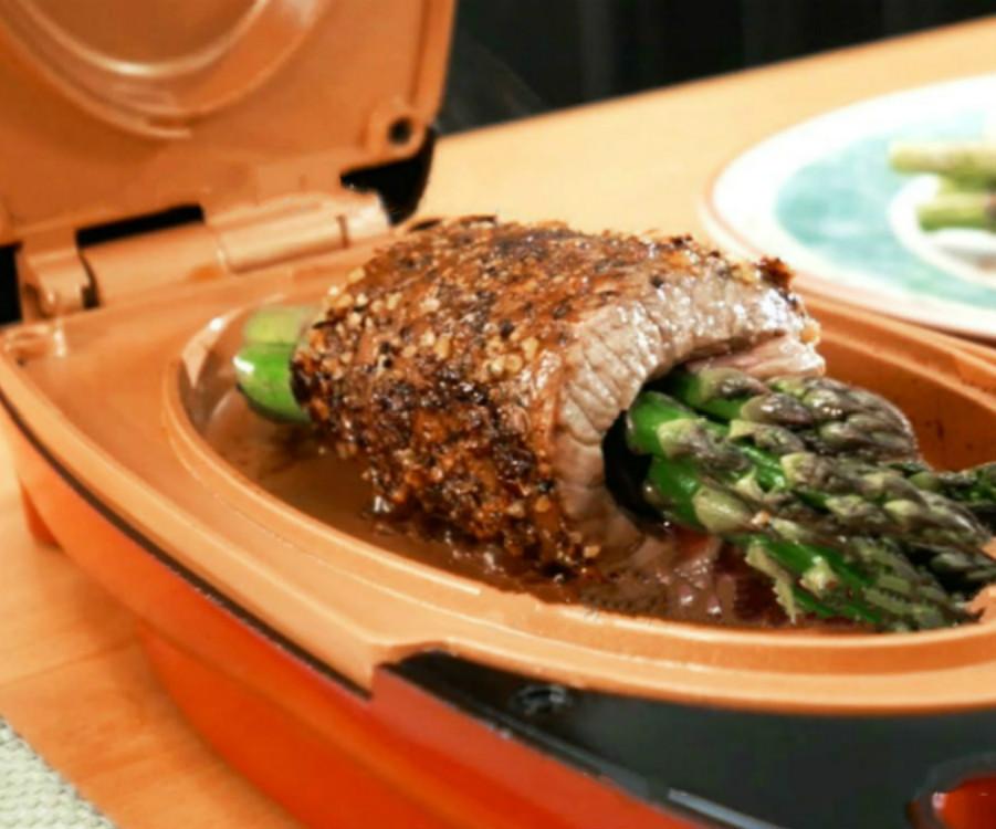 Copper Pan 5 Minute Chef Non Stick Burger Cooker Cookware As Seen On Tv