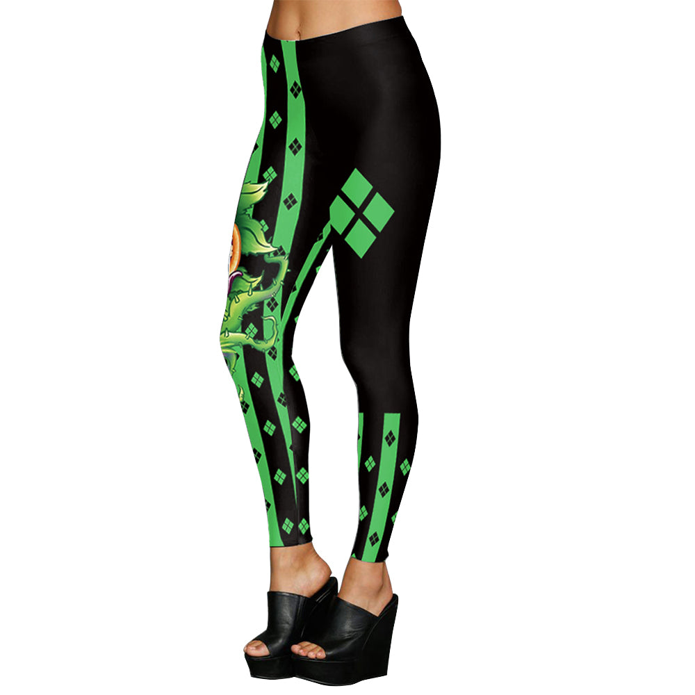 Leggings Party Clown Printed Leggings Pants 3D Digital Fitness