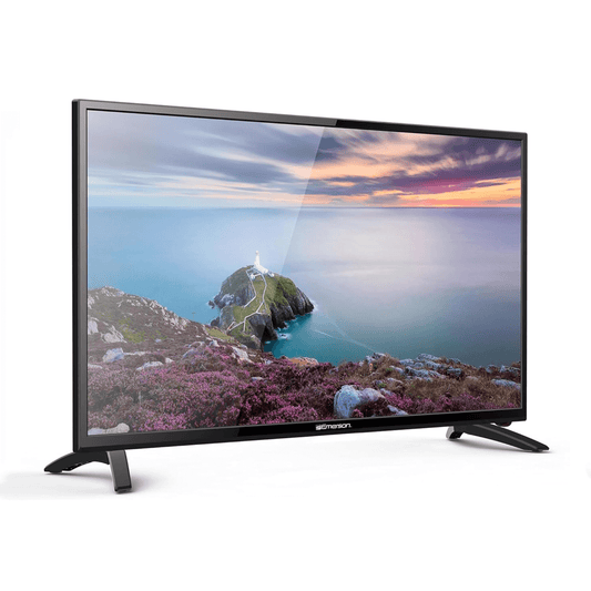 Emerson 24" Class Smart HD LED Television ***WITH BUILT IN DVD PLAYER*** and 12V DC Car Adapter