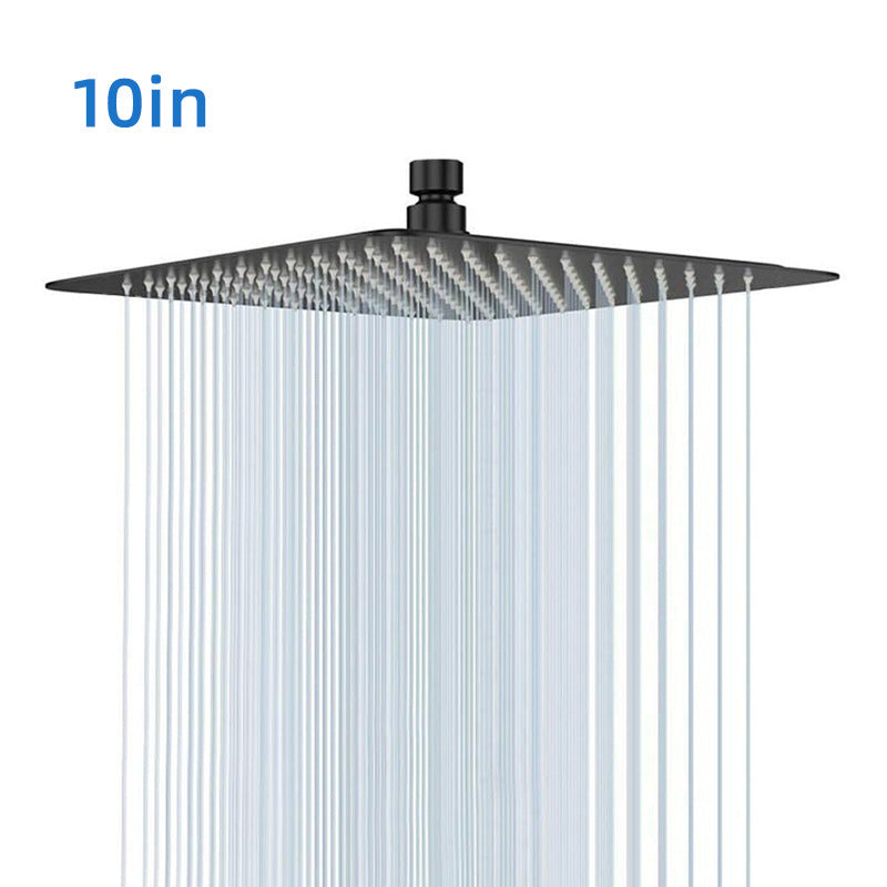 Matte Black Stainless Steel Shower Head