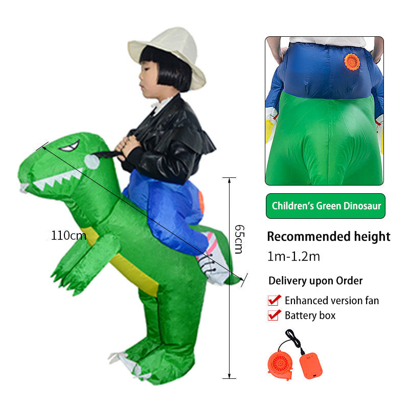 3D Dinosaur Inflatable Clothes