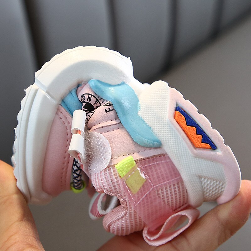 New Arrivals Kids Shoes for Boys Baby Toddler Sneakers Fashion Boutique Breathable Little Children Girls Sports Shoes Size 21-30
