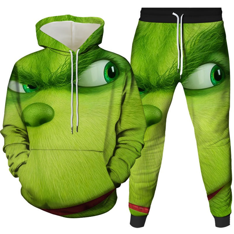 Monster of Greenwich Series 3D Printed Hoodie & Pants Set combo