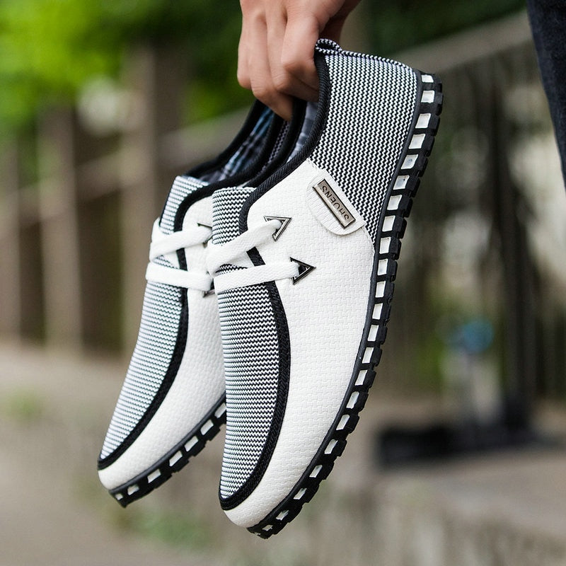 Men Flats Boat Shoes High Quality Casual Shoes Slip On Loafers Casual shoes Big Size MM 58