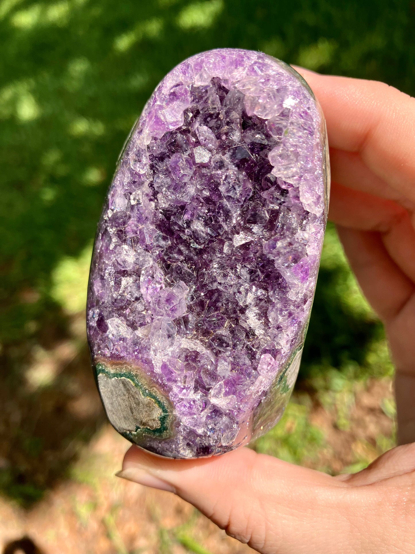 Amethyst High Quality Cut Base