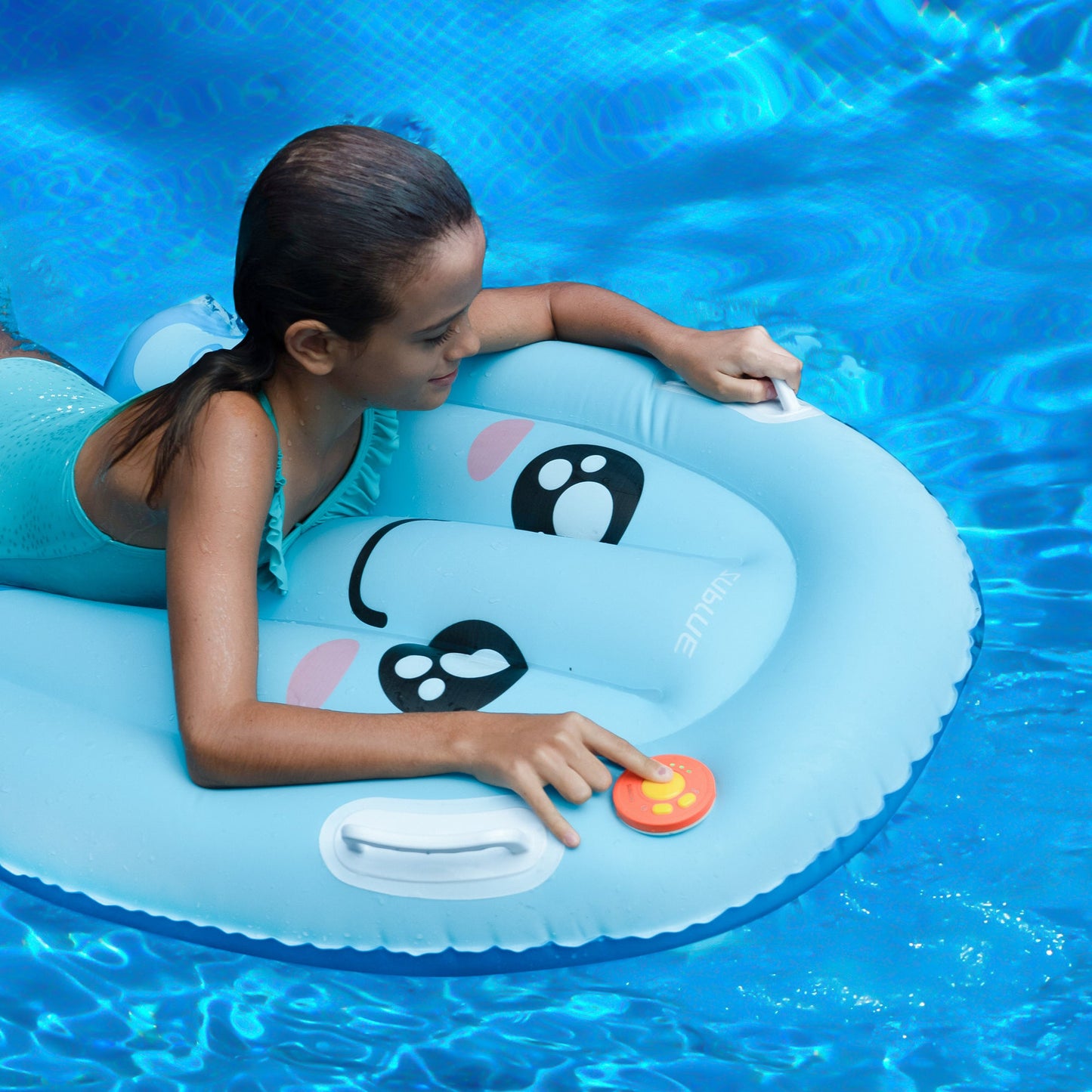 HOME MADE JET SKI 💦 - Tini Inflatable Kickboard Attachment