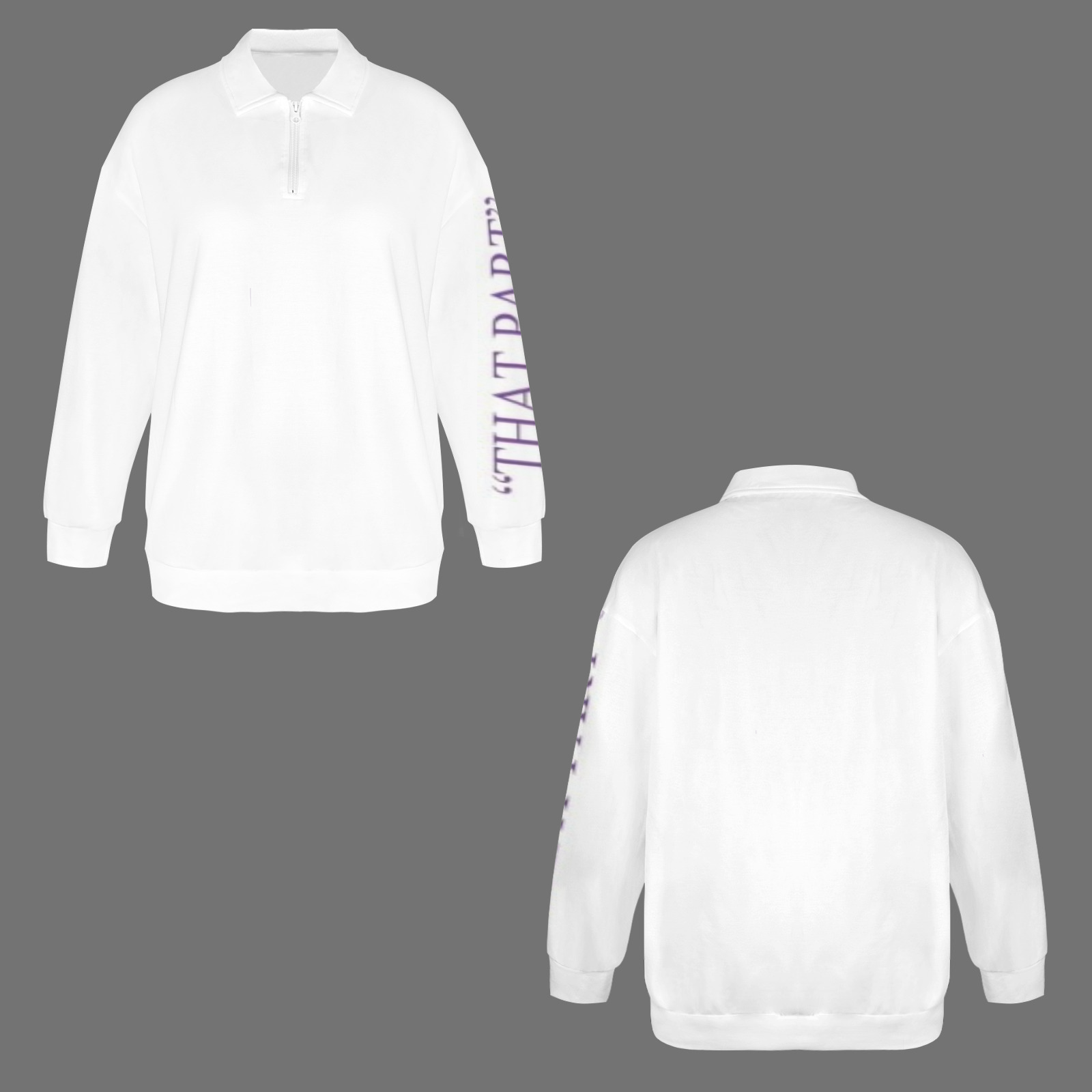 THAT PURPLE right sleeve