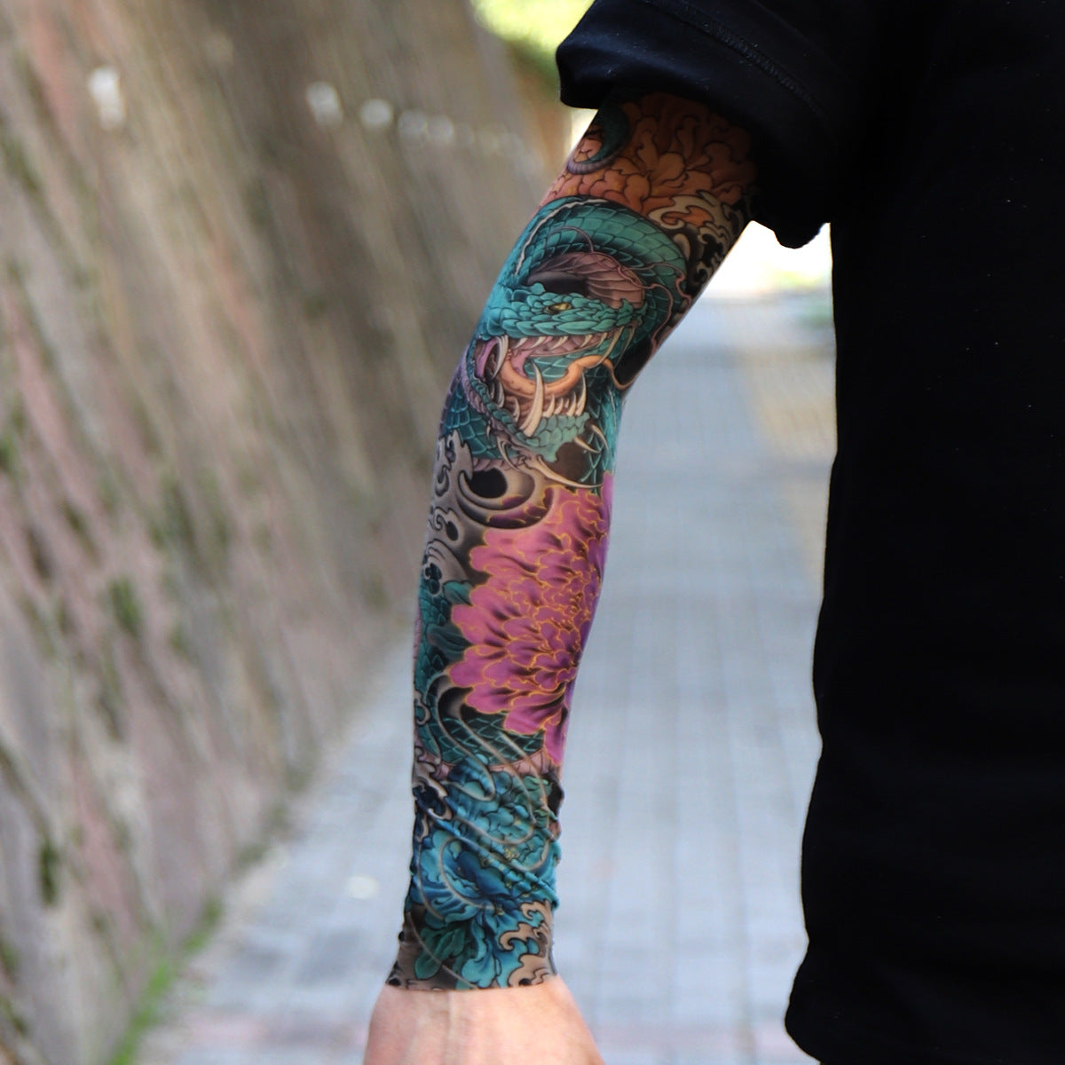 Realistic tattoo Arm sleeves