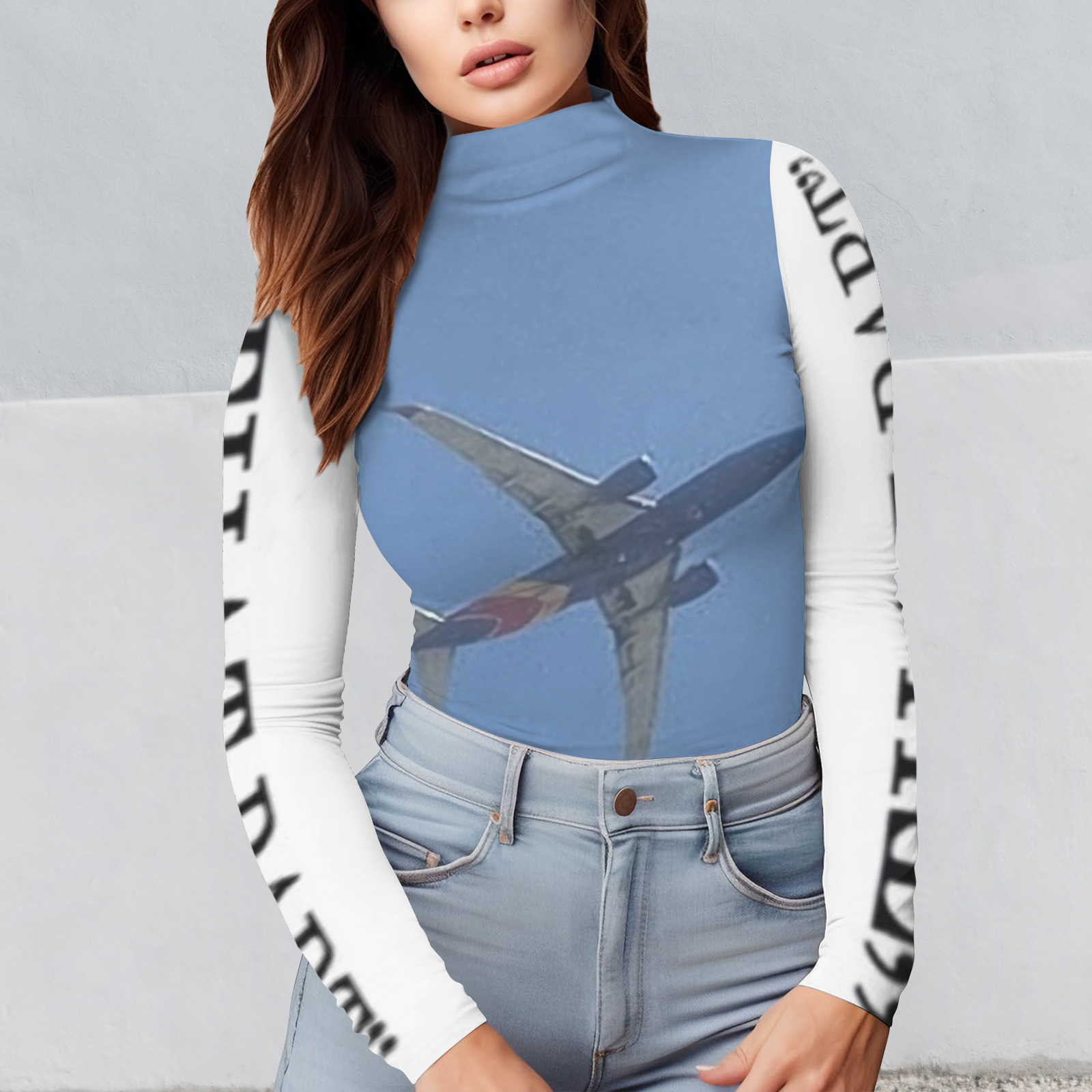 Airplane full frnt bck