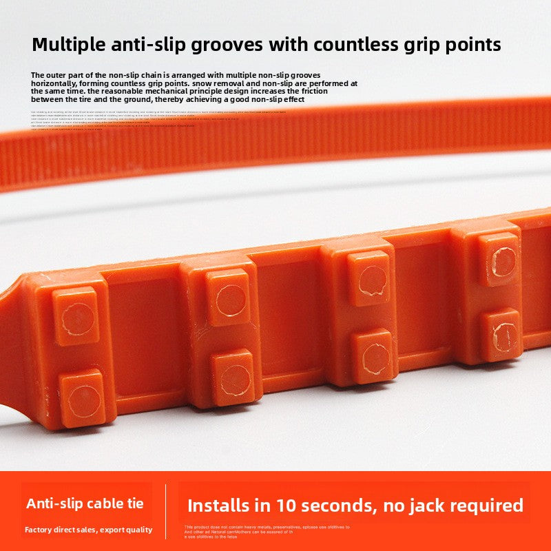 10 Pack Thickeneded Protective Anti-Skid Chain