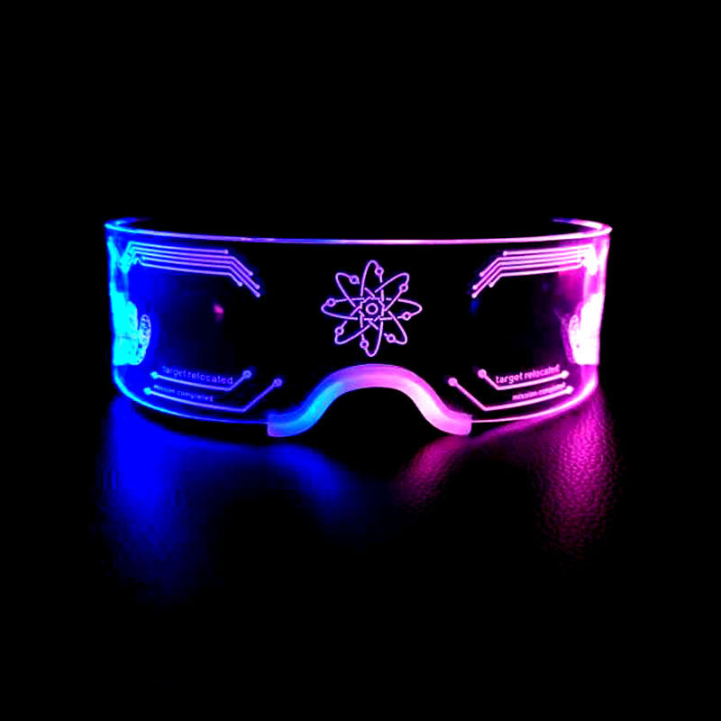 LED Colorful Light-Emitting Acrylic Glasses