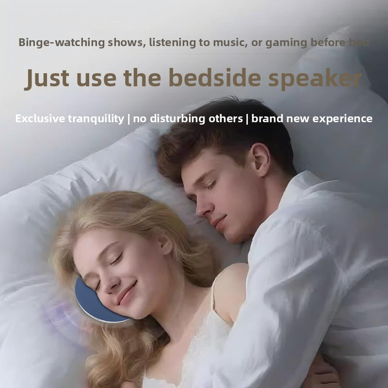 Under Pillow Speaker Disc Pillow Music-Listening Gadget Ultra-Long Battery Life Bluetooth Speaker