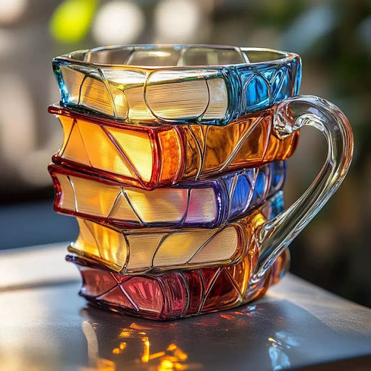 Book Shaped Ceramic Coffee Mug