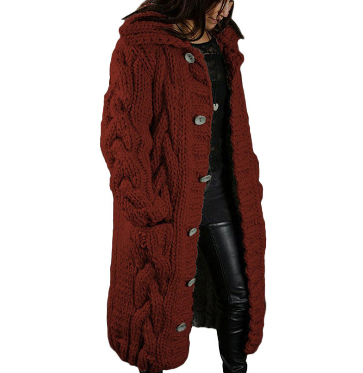 Multi-Color Cardigan, Large Size Sweater Jacket