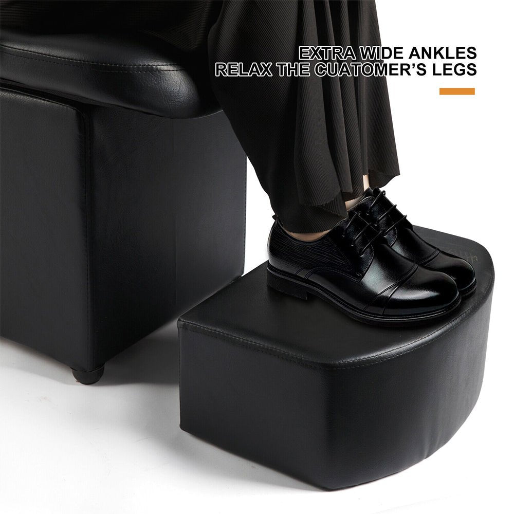 53" Large Premium Salon Barber Backwash Shampoo Chair W/ Bowl, Sink & Footrest (98127653)