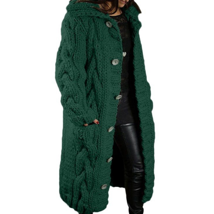 Multi-Color Cardigan, Large Size Sweater Jacket