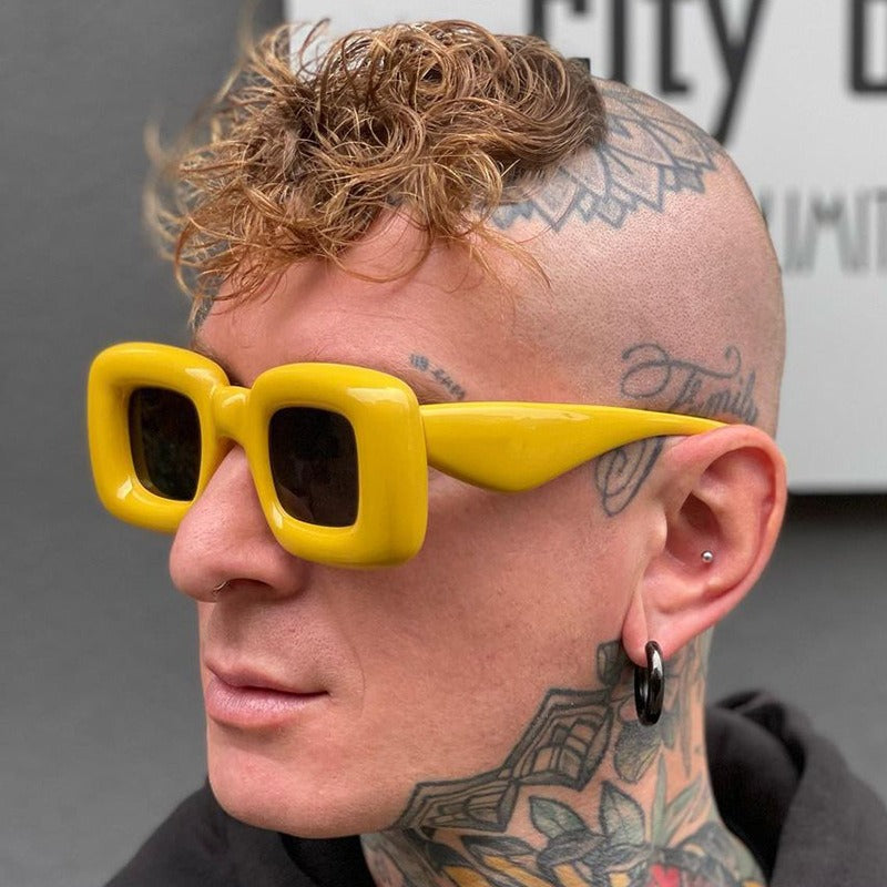 Inflatable Sunglasses Funny Square Street Sunglasses