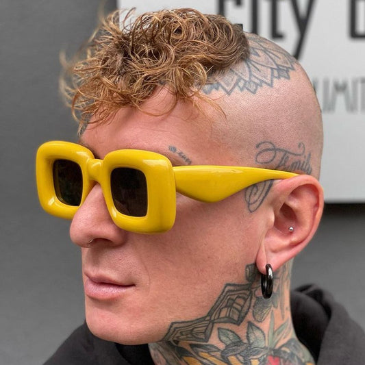 Inflatable Sunglasses Funny Square Street Sunglasses