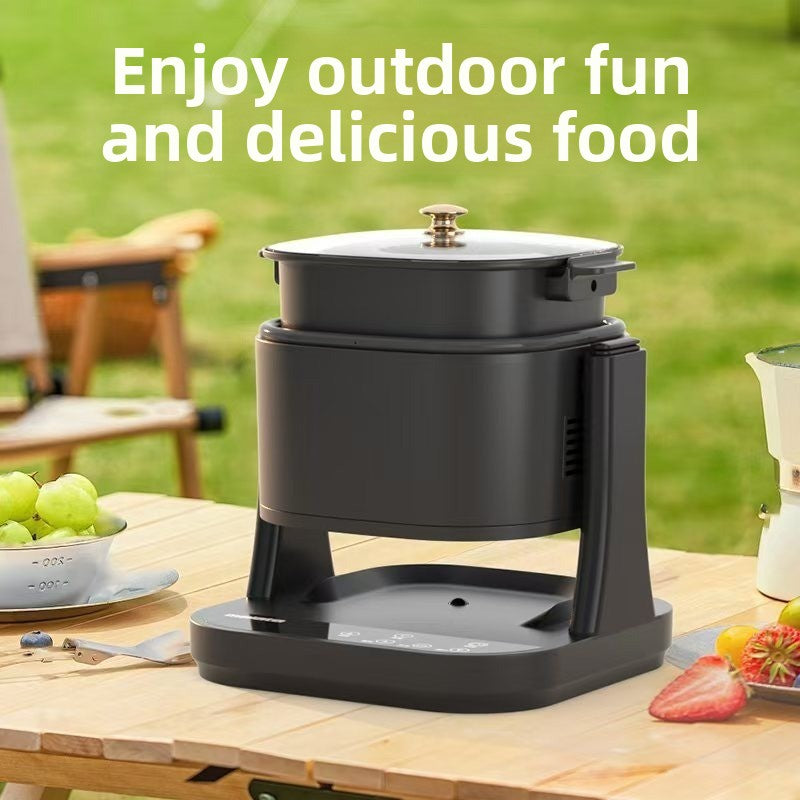 Rotary Air Fryer with Touch Control