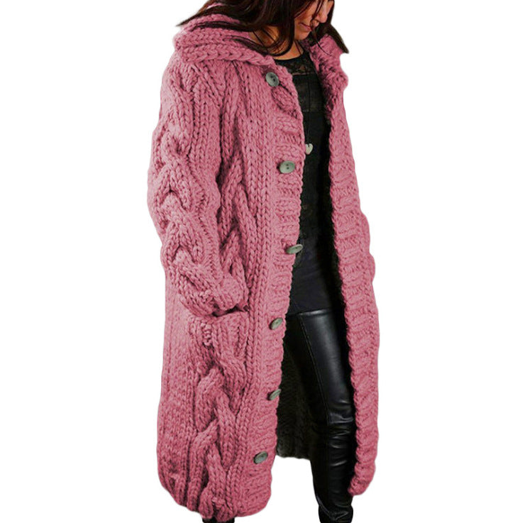 Multi-Color Cardigan, Large Size Sweater Jacket