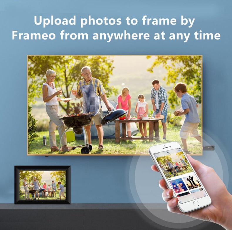 Cloud Photo Frame WiFi digital photo frame 16G memory smart photo album