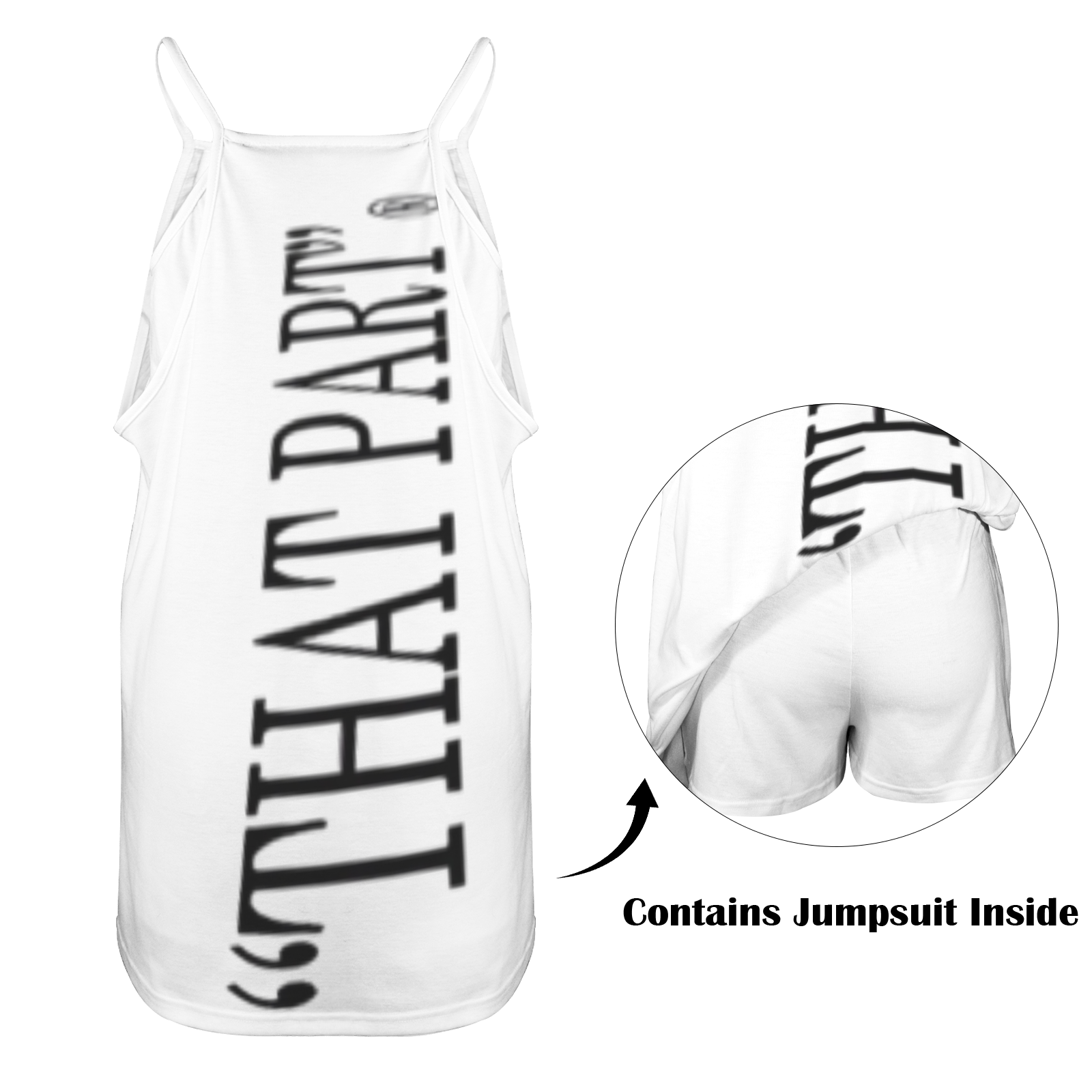 Face TREES FRONT jumpsuit