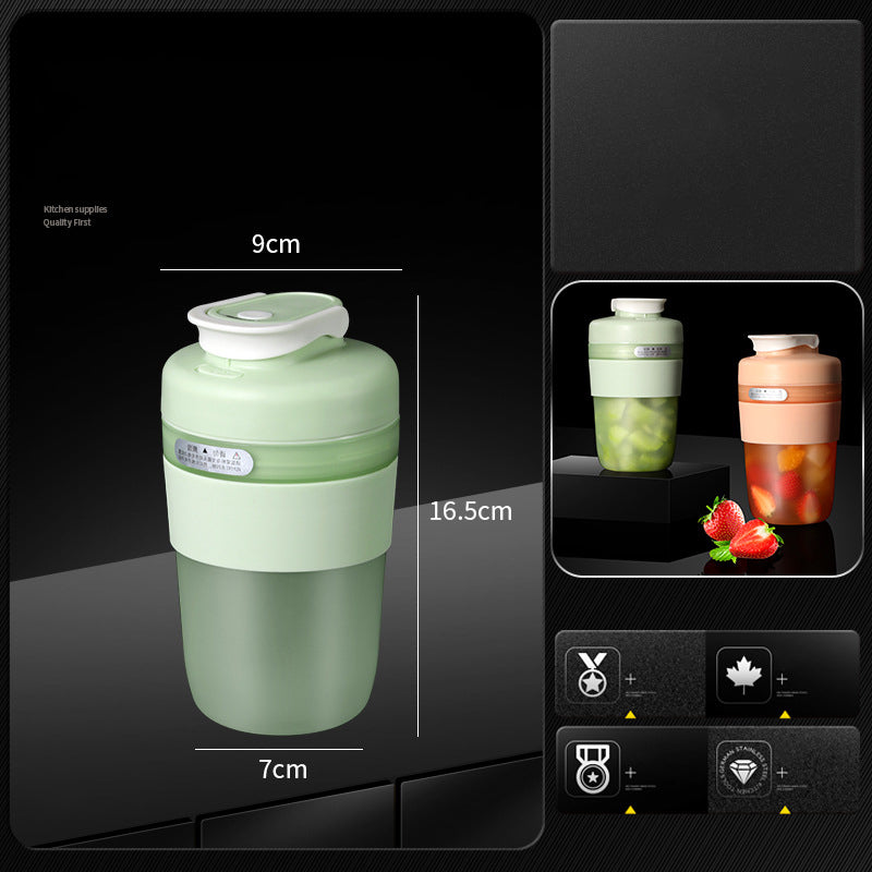 Portable juicer fruit juice cup USB charging juicer electric juice cup