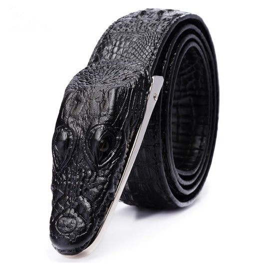Leather Designer Belt Men High Quality Ceinture Homme Cinto Masculino Luxo Crocodile Cinturones Hombre