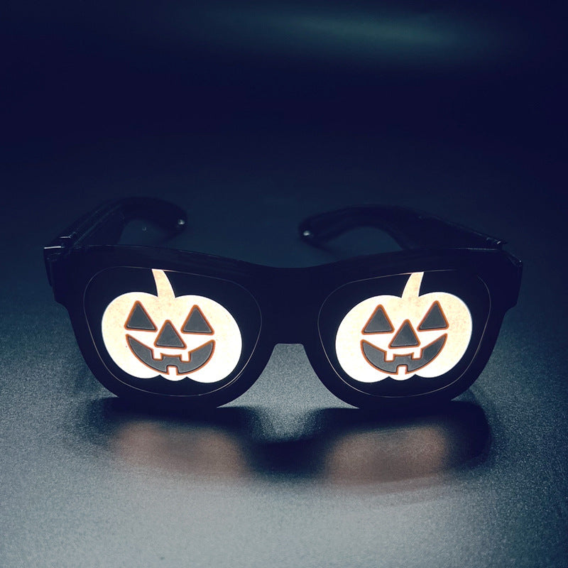 Light Emitting Glasses LED Light Emitting Glasses Rechargeable USB Cold Lens EI Glasses Festival Party Glasses Props