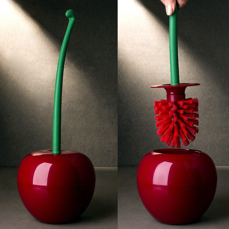 Cherry Green Apple toilet brush toilet brush set plastic brush cleaning brush