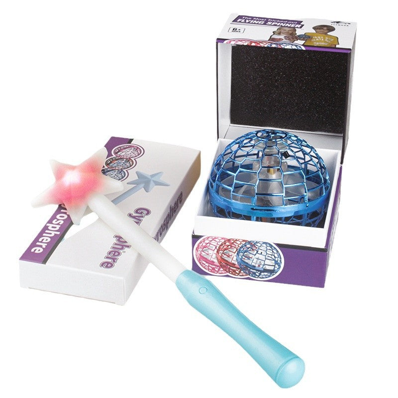UFO Intelligent Sensing Spinning Ball Magic Flying Ball Floating Ball Glowing Magic Ball