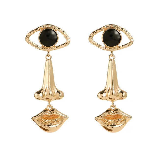 Facial Features Earrings
