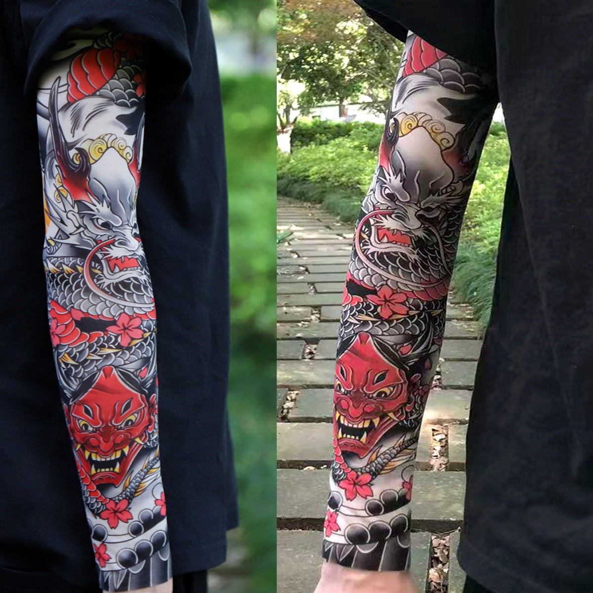 Realistic tattoo Arm sleeves