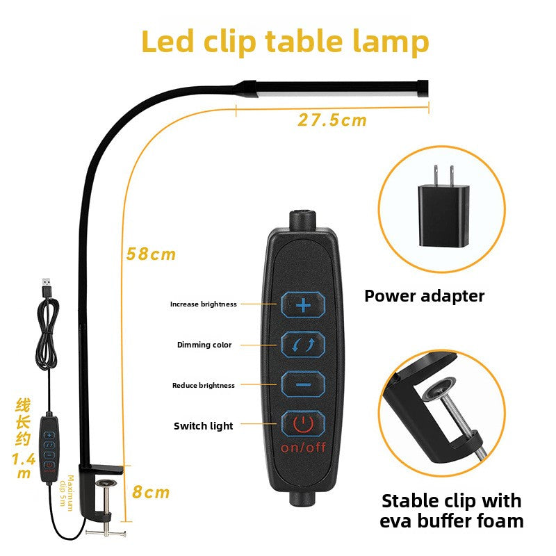 Clip Table Lamp Super Bright