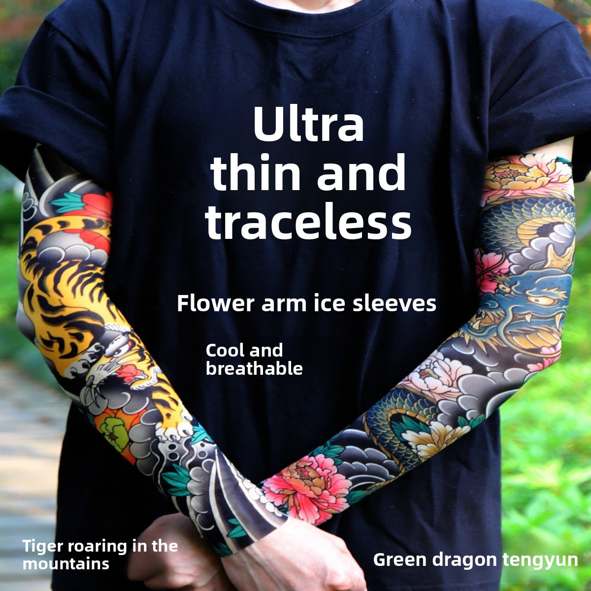 Realistic tattoo Arm sleeves