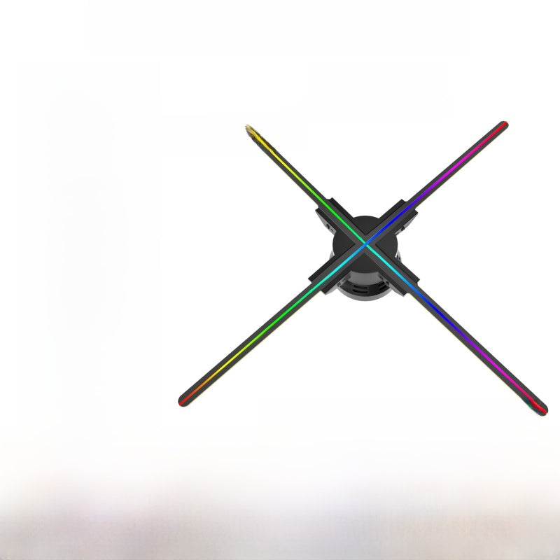 3D Holographic Fan Projector with Smart Control