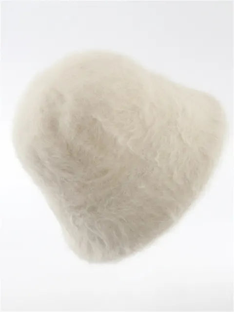 Versatile Fisherman Hat Imitation Rabbit Hair Cover Ear Protection Cold Proof Warm Plush Hat
