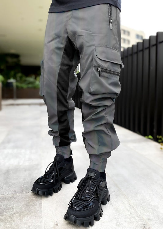 Casual Sports pants trousers multi-pocket overalls