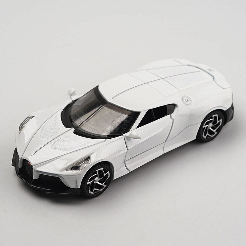 1:32 Bugatti Lavoiturenoire Alloy Car Diecast Vehicle Car Model Miniature Scale Model Car