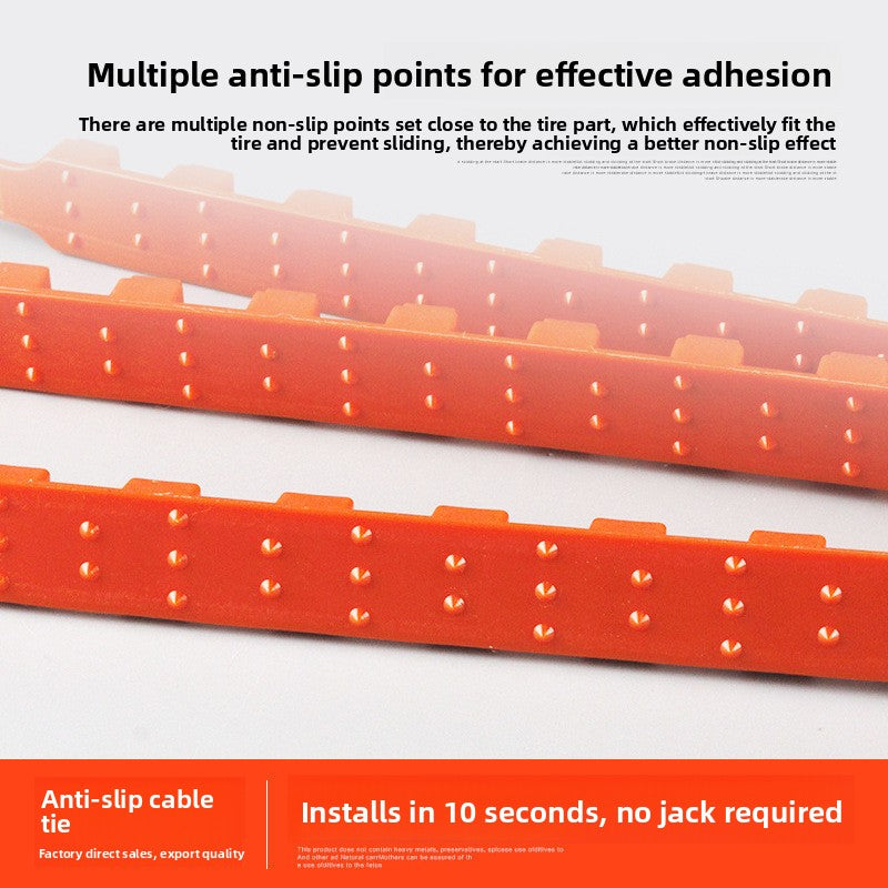 10 Pack Thickeneded Protective Anti-Skid Chain