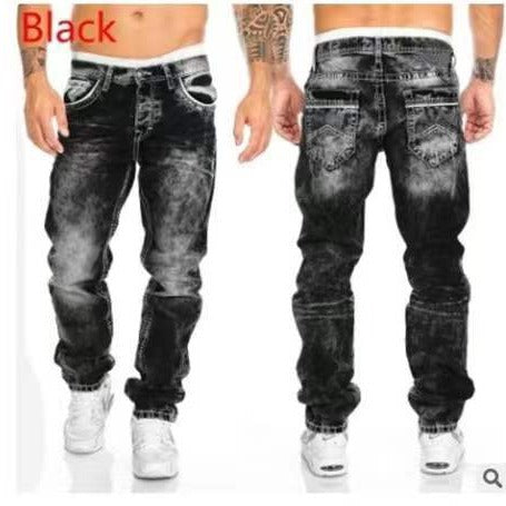 Jeans Open line straight leg jeans