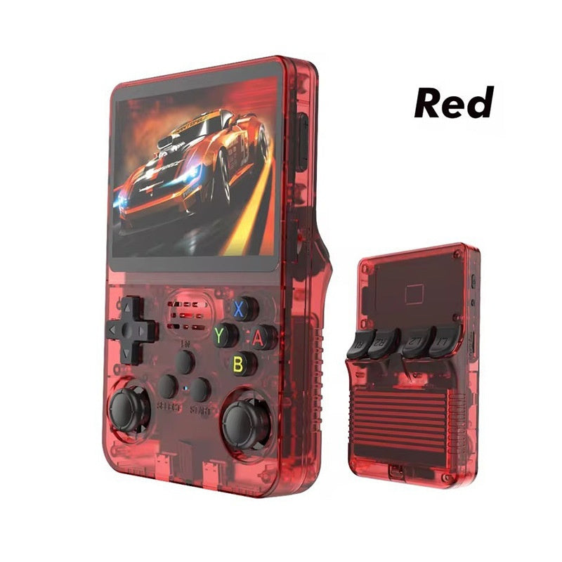 Open-Source Portable Game Console Retro Arcade Handheld Gaming Machine with 3D Dual System for Nostalgia and Portability