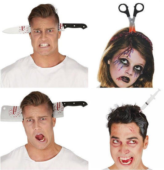 Horror Knife Bloody Machete Headbands