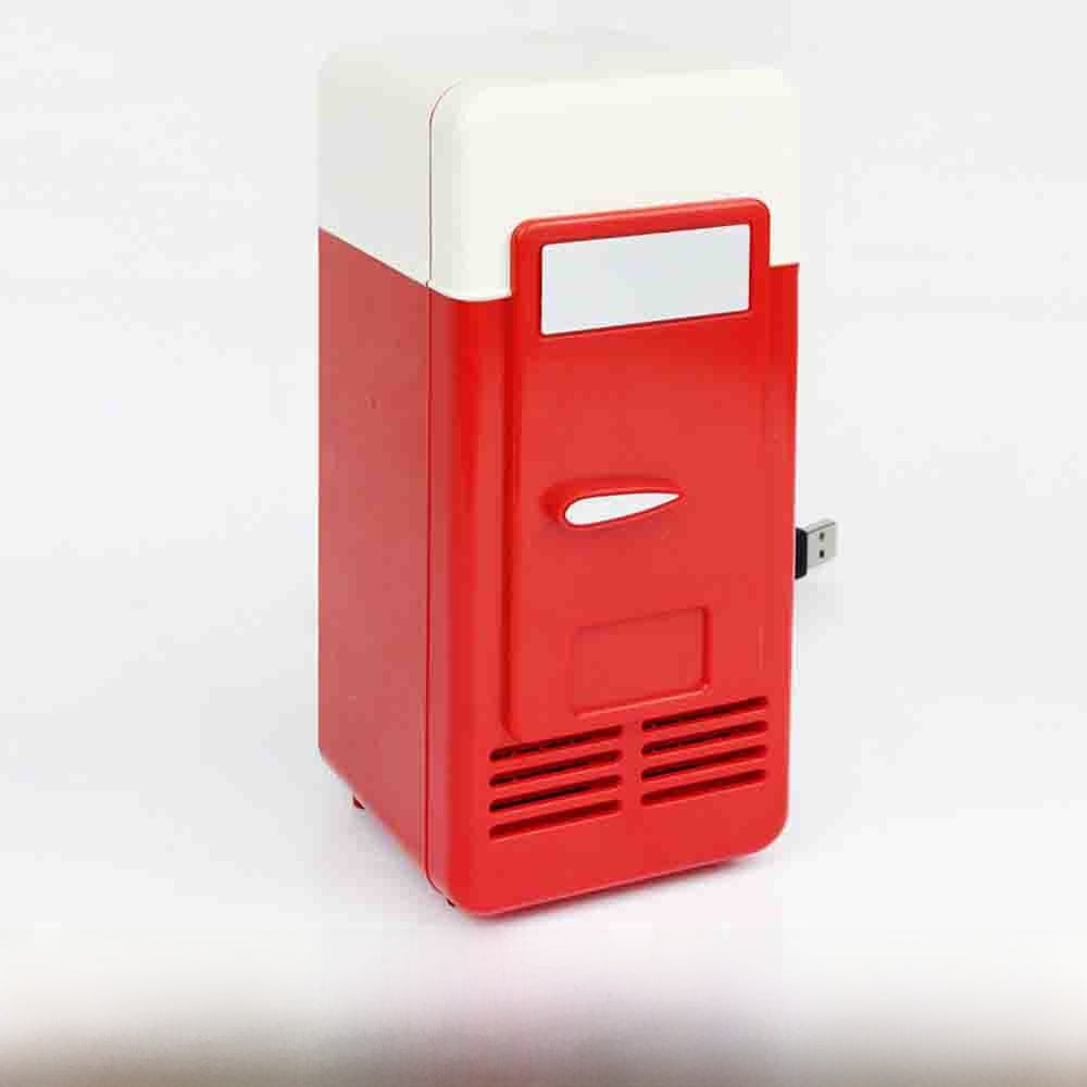 Mini inner-container hot or cold settings desktop small refrigerator