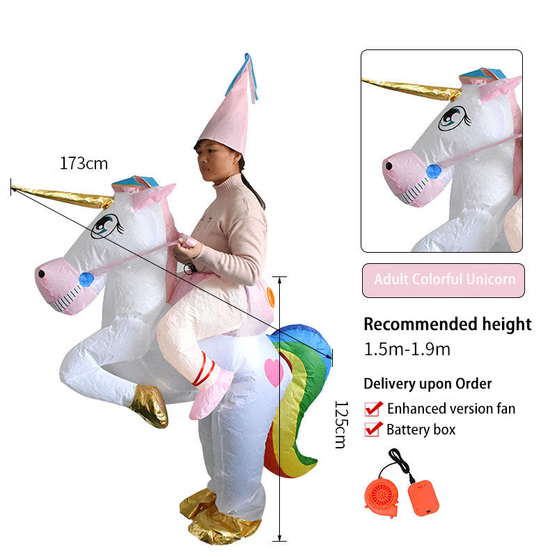 3D Dinosaur Inflatable Clothes