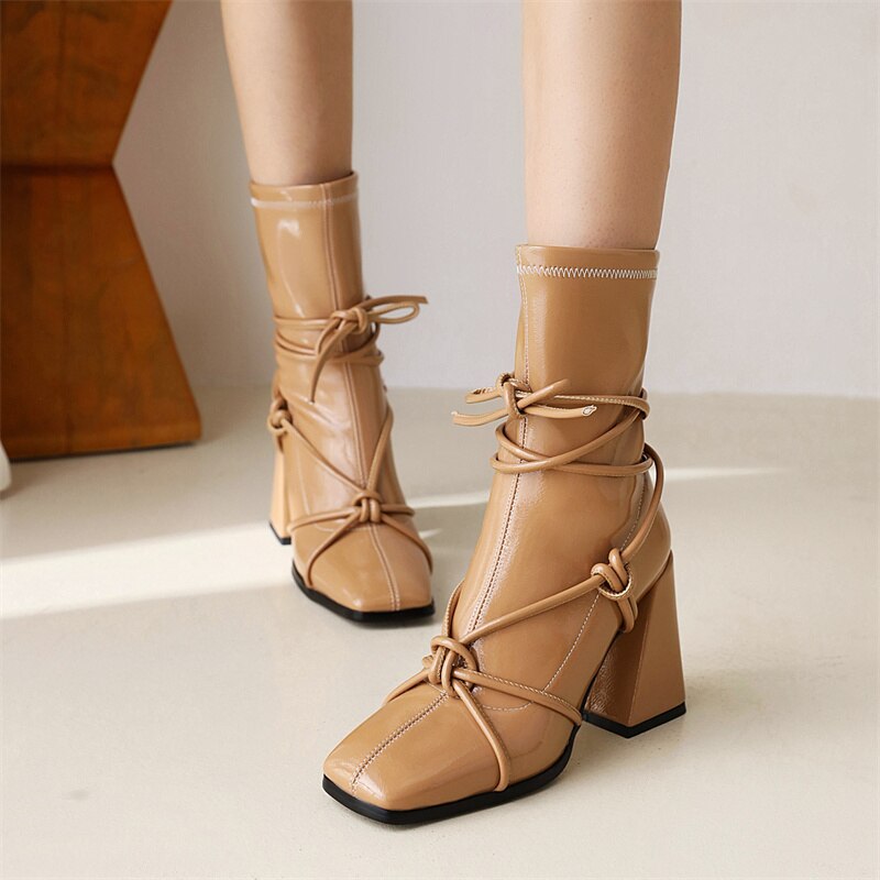 High Heels Ankle Boots