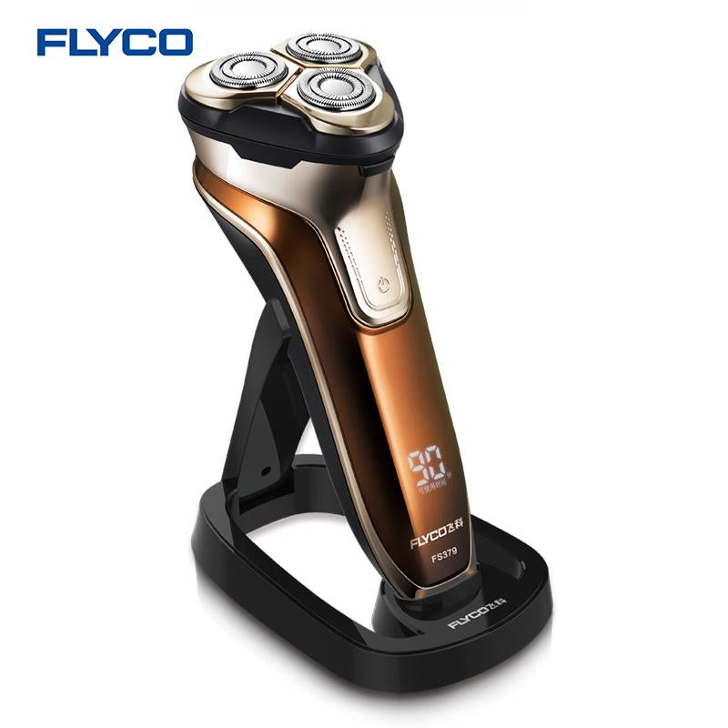 3D Floating head Rechargeable Portable body washable Electric Shaver Led Light Fast Charge FS379