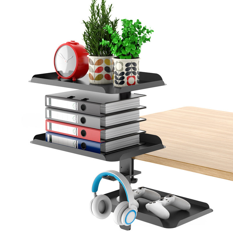 3 - Tier Multifunctional Desk Side Storage Rack